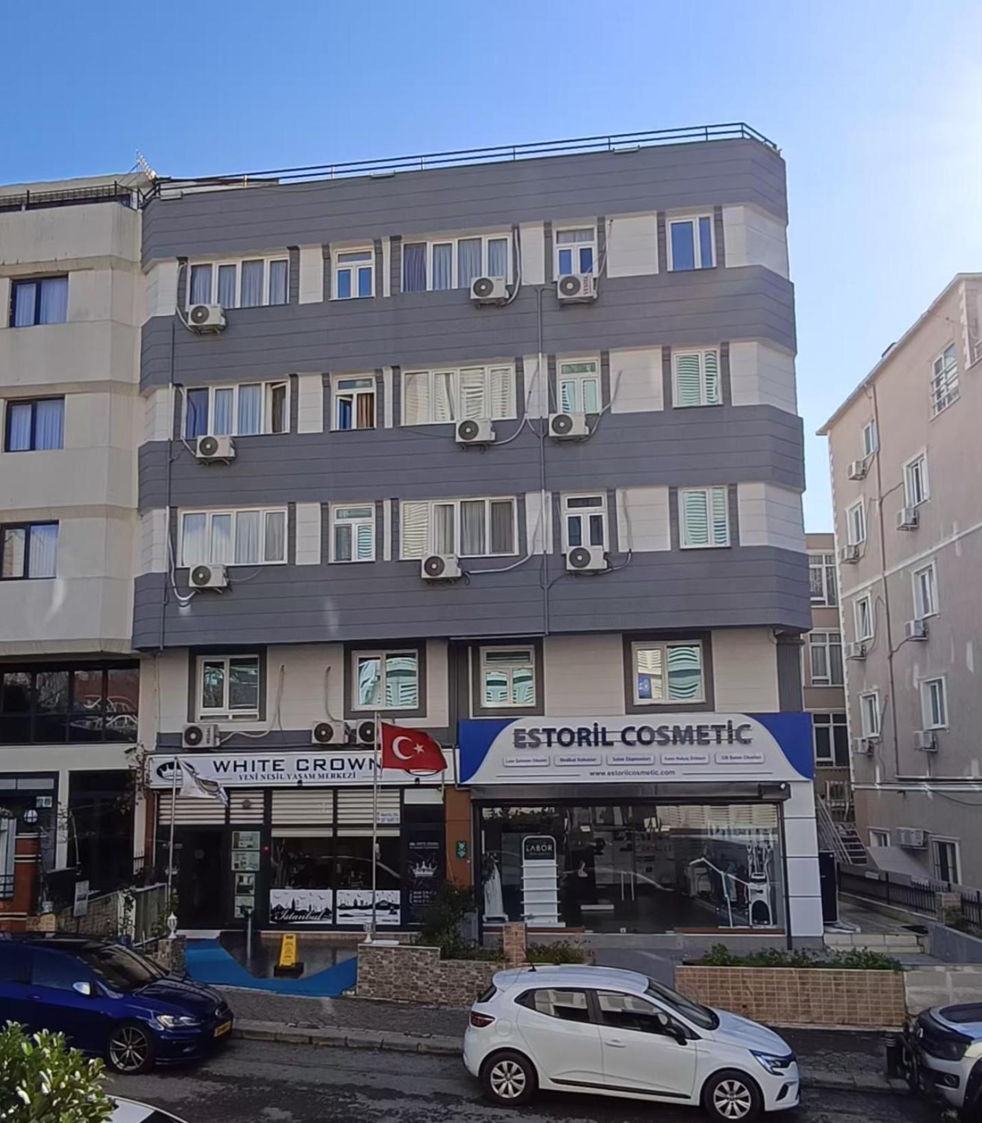 White Crown Apartman Ve Yasam Merkezi Istanbul Exterior photo